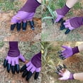 thumbnail image 2 of 2 Pairs Waterproof Gardening Gloves with Claws - for Digging and Planting for Men and Women, 2 of 4
