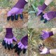 thumbnail image 2 of 2 Pairs Waterproof Gardening Gloves with Claws - for Digging and Planting for Men and Women, 2 of 4
