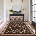 thumbnail image 5 of Bleum Cade 5'x7'Area Rugs for Living Room, Butterfly Mushroom Washable Rug for Bedroom,Ultra Soft Carpet Non Slip Low Pile Stain Resistant for Dining Room Home Decor,Brown, 5 of 10