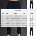 thumbnail image 2 of Kalauyu Men's Cargo Pants with Multi Pockets Hiking Sweatpants Casual Athletic Jogger Sports Outdoor Trousers Lightweight, 2 of 4