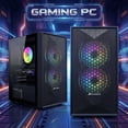 thumbnail image 5 of STGAubron Gaming PC Desktop, Intel Core I5 up to 3.7G, RX 550 4G, 16GB RAM, 512GB SSD, WiFi 6, BT 5.0, RGB Fan x 2, Win 11 Home, 5 of 5