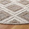 thumbnail image 3 of SAFAVIEH Vermont Hyde Geometric Area Rug, 6' x 6' Round, Beige/Ivory, 3 of 5
