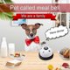 thumbnail image 3 of 2 Pieces Pet Training Bells, Dog Doorbell Dog Bells For Potty Cat Training, Potty Training Communication Device With Big Button(white), 3 of 5