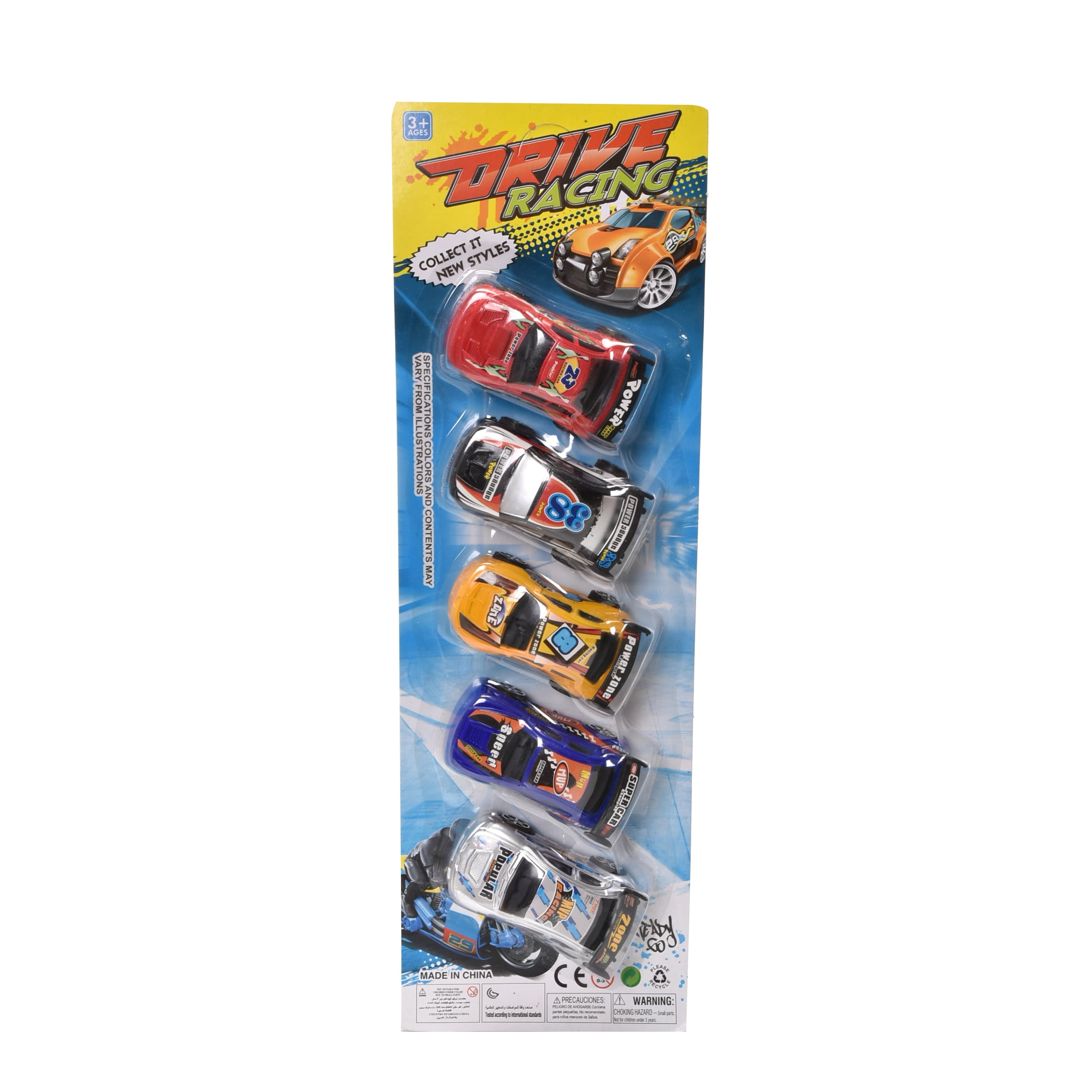 Wonderplay Pull Back Car 5 Cars Sets