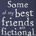 thumbnail image 3 of CafePress - Fictional Friends Long Sleeve Dark T Shirt - Long Sleeve Dark T-Shirt, 3 of 4