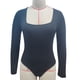 thumbnail image 3 of Body de manga larga, Body de manga larga para mujer Body elástico de manga larga para mujer Body de manga larga para mujer Instalación sin esfuerzo, 3 of 3