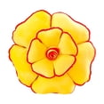 thumbnail image 2 of ERK Coussin Rond Rose 3D 19.7 Pouces Doux en Forme de Rose Fait Main Décoratif pour Sol, 2 of 4