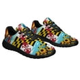 thumbnail image 6 of Maryland Stte Crab and Black eyed Susan Flower Shoes Sneakers for Women Men Black Size 9, 6 of 7