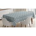 thumbnail image 1 of Ambesonne Abstract Tablecloth Rectangular Table Cover, Trippy Zig Zag Herringbone, 60"x90", Multicolor, 1 of 3