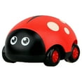 thumbnail image 1 of Partheme Novelty Toys 3 Counts 1PCS Children's Cute Plastic Insect Pull Back Truck Children's Toy Blue Green Red Yellow, 1 of 1