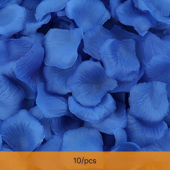 ZULAR 1000Pcs Blue Silk Rose,Flower Petals,Blue Rose Petals,Artificial Petals Wedding Party Flower Favors Decor