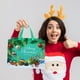 thumbnail image 4 of 12 Uds. Bolsas de regalo de Navidad, bolsa de regalo no tejida para bolsas de regalo de Navidad, soporte para dulces de Navidad, bolsas decorativas para regalos, 4 of 6