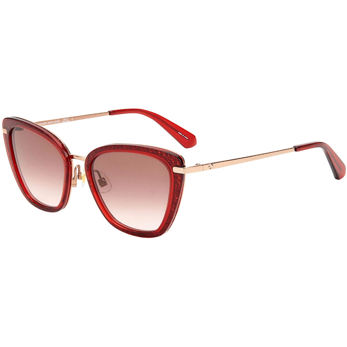 New kate spade Thelma Cat-Eye Sunglasses Kate Spade - Thelma/G/S (Pink) | Shaw Shoes main image 4