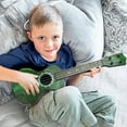 thumbnail image 2 of Clearance! JMYHOAM Children's Hippopotamus Pattern Guitar Ukulele Simulation Playable Instrument Early Education Enlightenment Toy, 2 of 6