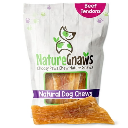 UPC: 0857270008713 | Nature Gnaws Beef Paddywack Tendon Dog Chew Treats (10 Count)