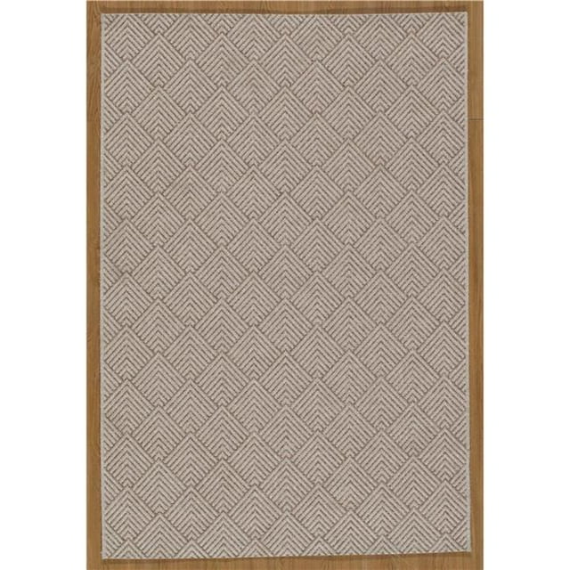 Momeni COMO0COM-3BGE6796 6 Pi 7 Po x 9 Pi 6 Po Como Machine Faite 100 pour Cent de Polypropylène Rectangle Zone Tapis&44; Beige