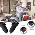 thumbnail image 1 of Para Oculus Quest 2 Controlador de auriculares Accesorio Cubierta de lente Almohadilla facial Correas de mano Universal Accesorios Electrónicos, 1 of 9
