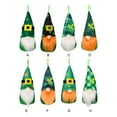 thumbnail image 3 of sweethay St. Patrick Day Pendant Festival Ornament Faceless Dolls Pendants Scene Layout Adorable Plush Gnome Doll Tipo 3 Tipo 3 1 Pc sweethay HA061944-03B, 3 of 7