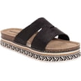 thumbnail image 2 of MUK LUKS Women's Beach Blanket Platform Slide, 2 of 7
