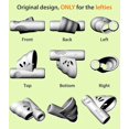 thumbnail image 4 of 3 Pack Left-handed Pencil Grips, Correction Writing Aid Grip For Handwriting Needs Preschoolers And Adult, 4 of 5