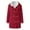 Wine Cardigan Coats for Women, variant on USSUMA Long-Sleeved Coat For Women Fashion, Women Outwear Soft Jacket Teen Girls Print Cute Plus Size Cardigan Shacket