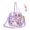 Purple, variant on SPEKSEE Clear Tote Bag - 12x6x12inch See Through Stadium Event Bag for Women elegant shoulder bag compact gym bag fashionable crossbody