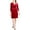 Titian Red, variant on Anne Klein Womens Velvet Short Sheath Dress