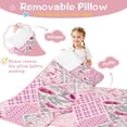 thumbnail image 3 of Pioneer Flower Floral Print Pattern Toddler Nap Mats for Kids Preschool,Sleeping Mat Bag or Kids,Toddler Sleeping Bag,Toddler Nap Mat or Daycare, 3 of 6
