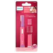 Philips PrecisionPerfect compact Precision Trimmer for Women, Facial hair & Eyebrows HP6390/51
