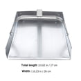 thumbnail image 2 of HEATSHAKING Silver Mini Dustpan 1Set Designed for Compact Spaces and Narrow Corners, 2 of 8