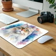 thumbnail image 5 of Persian Cat Watercolor Style Mouse Pad Low Profile Gaming Mat, 5 of 7