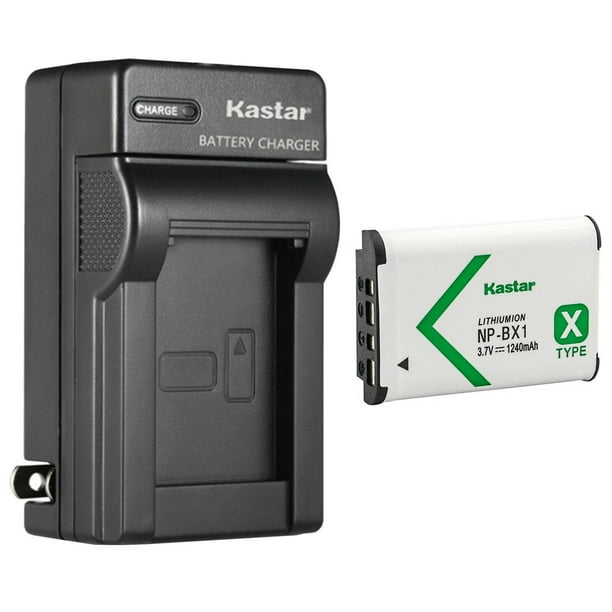 Kastar 1-Pack NP-BX1 Battery and AC Wall Charger Replacement for