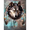 thumbnail image 1 of 30 X 40 Cm, Loup Diamond Painting Broderie Diamant Peinture Canevas 5d Tableau Enfant Adulte Strass Lot Puzzle Dessin Decoración Murale Chambre T, 1 of 5