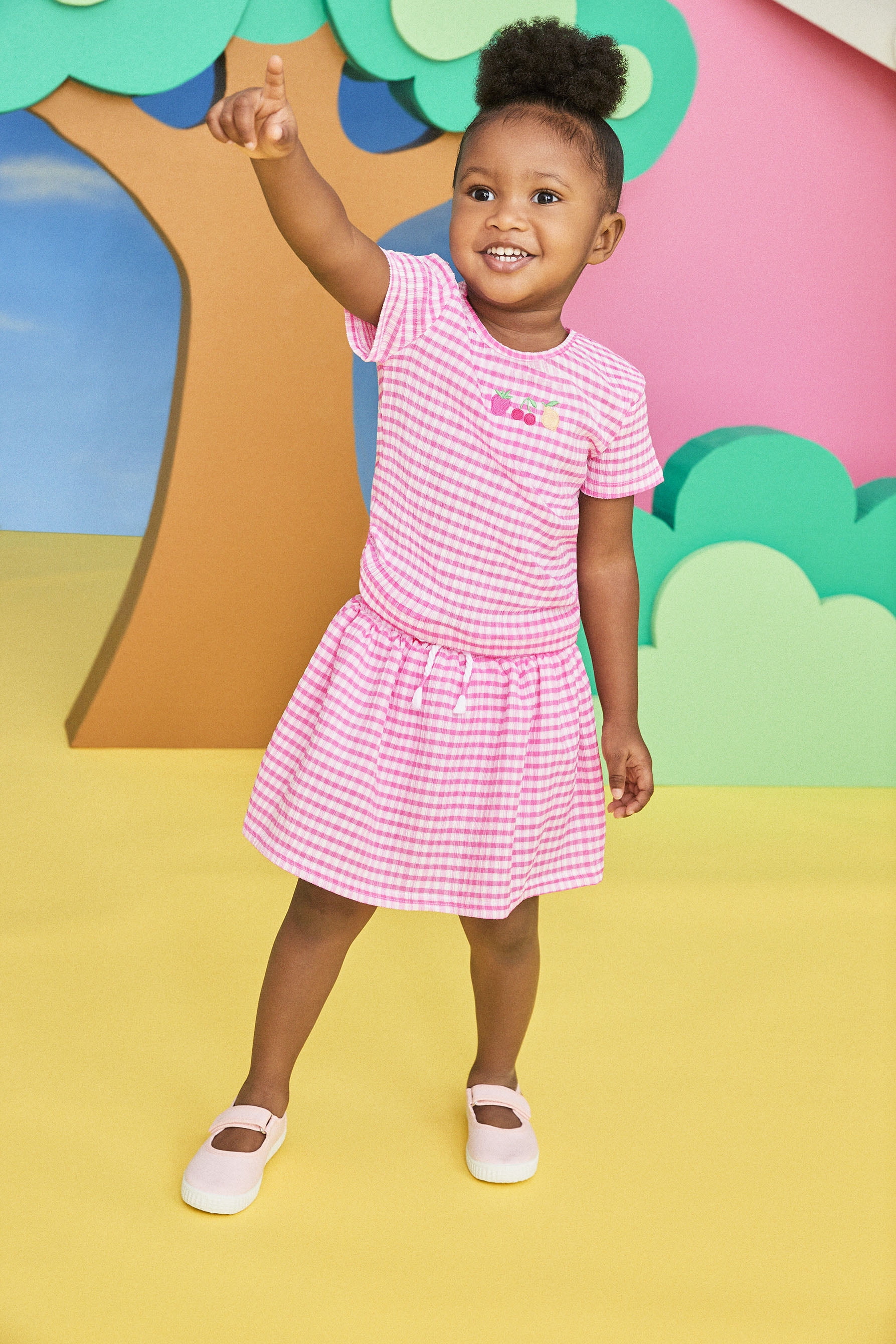 Garanimals Toddler Girl Crinkle Crepe Paperbag Skort, Sizes 18M-5T