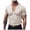 Beige, variant on Mens T-shirts Men's Summer Seasons Leisure Fashion Solid Color Contrast Design Short Sleeve Tops Short Sleeve Shirts Men Knit Top Slim Fit Long Running Shirts Polyester Bulk Puffy Men Bulk Sky Blue M
