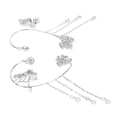 thumbnail image 2 of Boucle d'Oreille Clip, 1 Paire Zircone Pompon Pompon Pompon Pompon Pompon Pompon Pompon Pompon Pompon Pompon Pompon Pompon Pompon Précision, 2 of 14