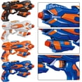 thumbnail image 3 of Pistolas bláster POKONBOY compatibles con Nerf con 80 dardos de espuma, 3 of 7