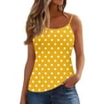 thumbnail image 2 of Heisall Womens Tank Tops Sleeveless Round Neck Polka Dot Print Cami Tops, 2 of 6