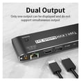 thumbnail image 6 of 3500W 8K USB C To HMI DP KVM Switch 4K120Hz Video Switcher With RJ45 Network Port PD 100W Charge For 2 PC To 1 TV Monitor, 6 of 9