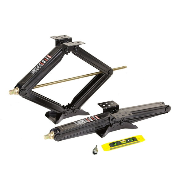 ROCKMAN RV Camper Trailer Stabilizer Leveling Scissor Jacks Kit 24