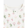 thumbnail image 2 of Wonder Nation Toddler Girls' Ribbed Tee with Short Sleeves, Sizes 18M-5T, 2 of 3