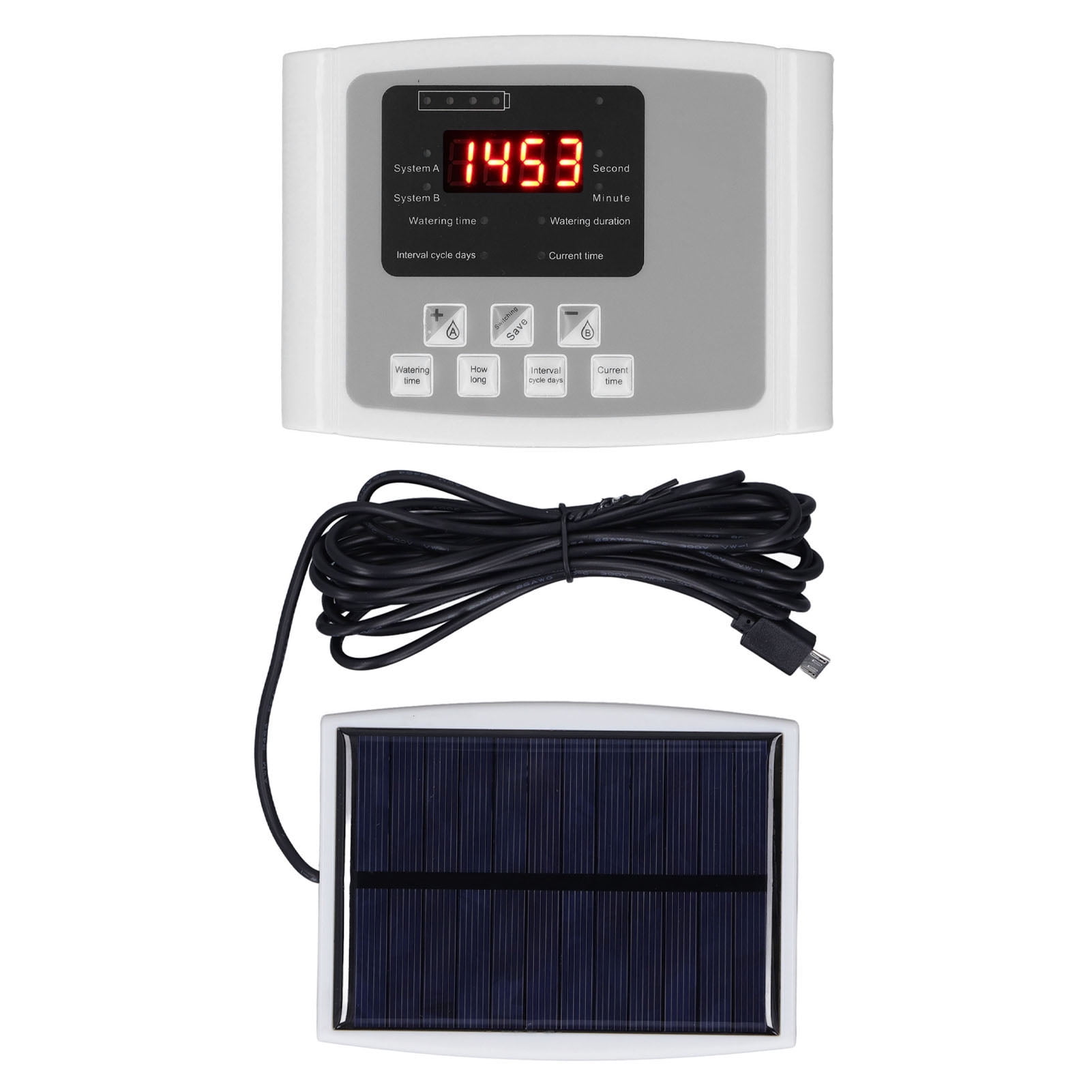 Watering Controller, Automatic Plant Watering System 10 Meters Water Pipe Weak Current