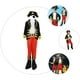 thumbnail image 5 of KAKOWELY 1 juego de disfraz de pirata para niño, sombrero de pirata, disfraz de Halloween, talla XL, 5 of 5