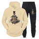 thumbnail image 3 of Chándal para hombre con estampado divertido de perro, ropa deportiva para correr, sudadera con capucha y pantalón de moda, conjunto de 2 piezas para amantes de los perros y animales, conjunto deportiv, 3 of 5