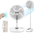 thumbnail image 1 of Ventilador Portatil Plegable, Silencioso Recargable con Control Remoto, Altura Ajustable 98CM Máx, Ventilador de escritorio, Batería 10800mAh con Carga Inversa para Hogar Oficina Camp, 1 of 5