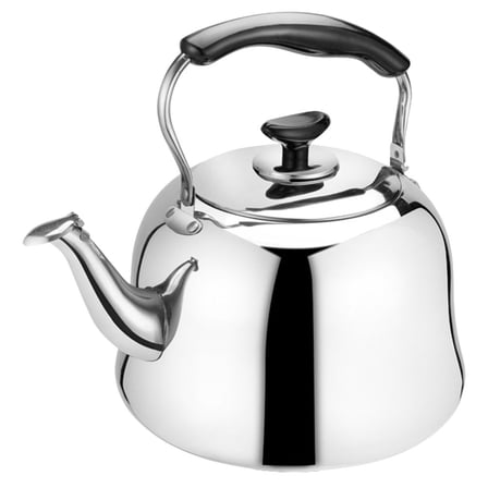 LOLIPPYY Stove Top Tea Kettle Stainless Steel Whistling Easy to Clean 1Set
