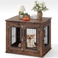 thumbnail image 1 of 31.5 x 23.62 x 25.98-pulgada dog house cage side end para small y medium dogs, 1 of 7