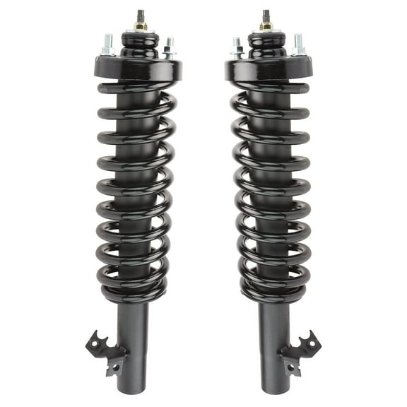 TRQ Front Strut & Coil Spring Assembly Set Driver & Passenger Sides Fits Select 94-01 Acura Integra 92-95 Honda Civic 93-97 Civic del Sol