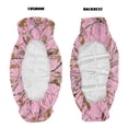 thumbnail image 5 of XYZCANDO Pink Camo Hunting Seat Cover for UTV 2 Pieces Full Back UTV Seat Covers Compatible with Kawasaki Mule 3010 All-Season Protection Seats Accessory Parts Washable, 5 of 7