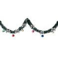 thumbnail image 2 of Gumesh 6ft Christmas Garland with 6 Pre-Made Bows, 6 Christmas Balls for Tree Hanging, Gift Wrapping & Holiday Crafts, Bulk Decorative Ribbon for Ornaments, 2 of 6